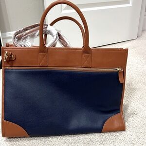 Mark & Graham Travel Concourse Bag Navy New never used